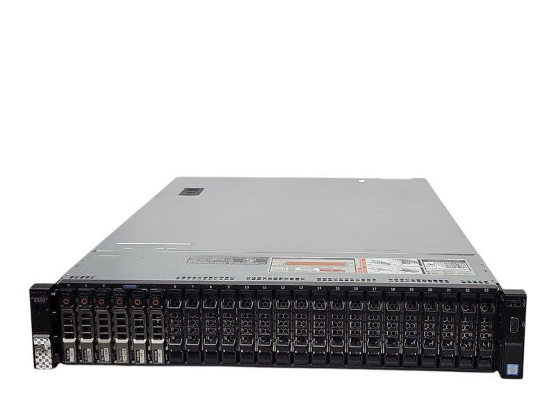 Dell PE R730xd 2x Xeon E5-2683v3 64GB DDR4 H730 Mini 6x 900GB HDDs 2x PSU _