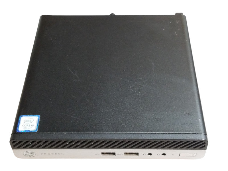 HP ProDesk 400 G5 USFF, Intel i5-9500T CPU 2.20GHz, 8GB RAM - No HDD\t Q