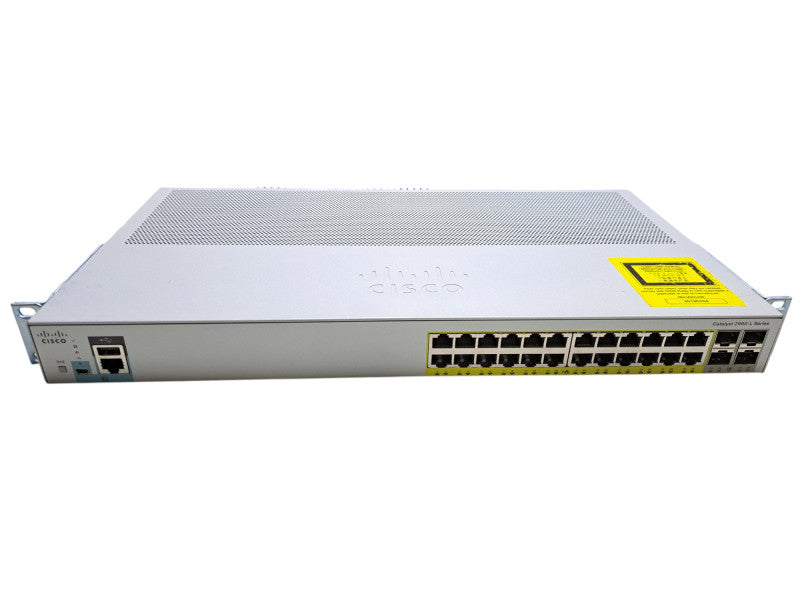Cisco WS-C2960L-24PS-LL V01 | 24-Port Gigabit PoE+ Silent Managed Switch