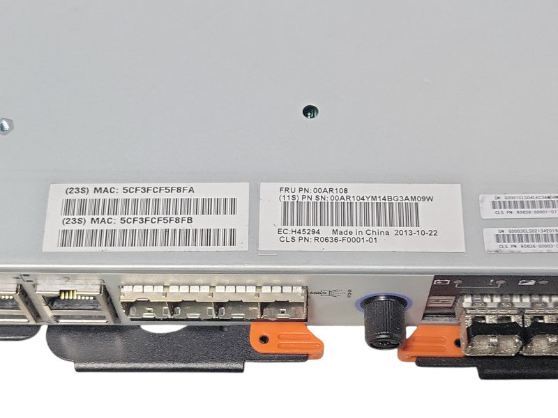 IBM 00AR108 Storwize V3700 Storage Controller Node Canister, 6Gbps SAS Q_