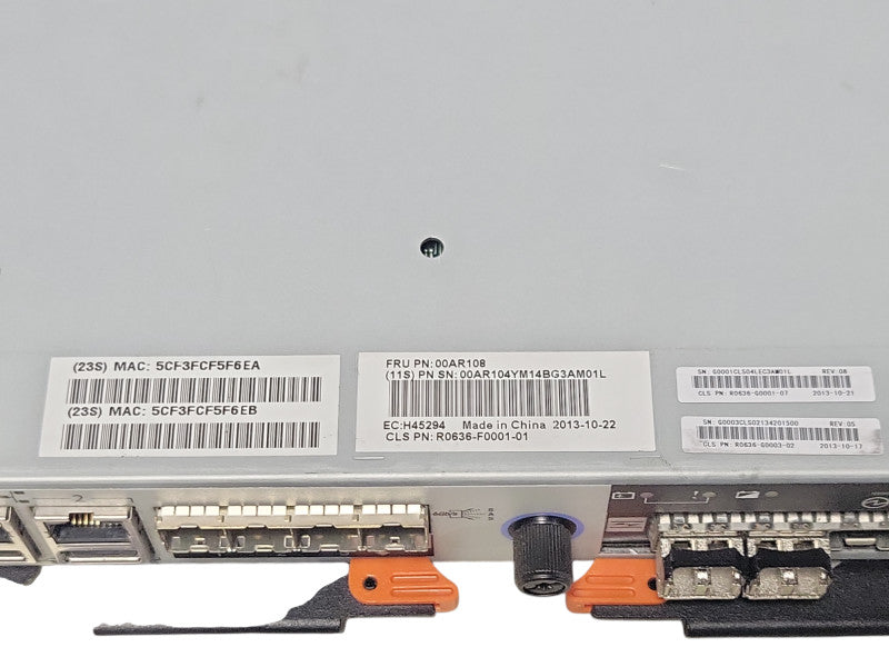 IBM 00AR108 Storwize V3700 Storage Controller Node Canister, 6Gbps SAS Q_