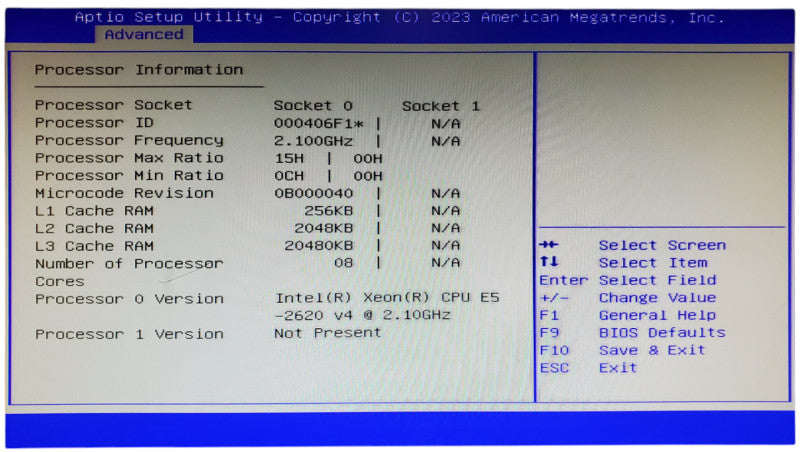 Cisco C220 M4 1x Xeon E5-2620 v4 32GB DDR4 LSI MegaRAID - No HDD