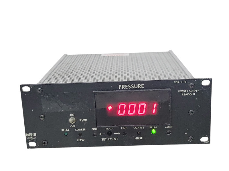 MKS Instruments PDR-C-1B Power Supply and Digital Readout, READ _