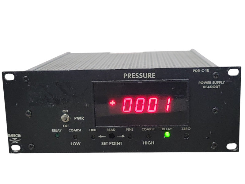 MKS Instruments PDR-C-1B Power Supply and Digital Readout, READ _