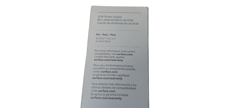 Brand New Genuine Microsoft Surface Pro  Power Adapter Model 1706