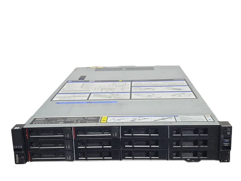 Lenovo TS SR550 1x Xeon Bronze 3104 1.70GHz 64GB, 930-16i, 4x 12TB SAS HDDs _