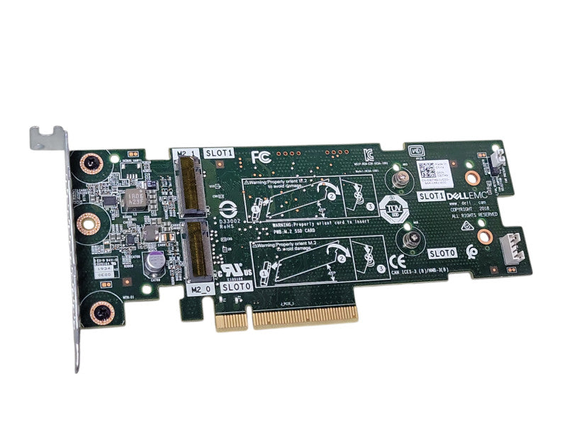 Dell BOSS-S1 Dual M.2 SSD PCIe Storage Adapter 72WKY 3JT49 61F54 LP Bracket _