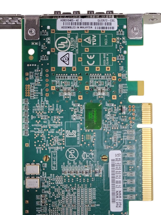 Cisco Qlogic QLE2672-CSC 16Gb/s 2-Ports SFP+ PCIe 2.0x8 NIC UCSC-PCIE-Q2672 _