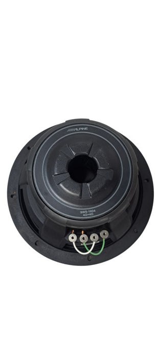 Alpine SWS-10D4 10" Car Subwoofer