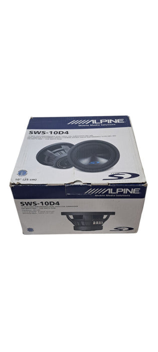 Alpine SWS-10D4 10" Car Subwoofer