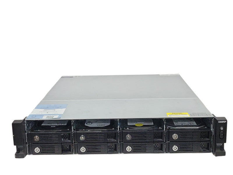 QNAP 2U NAS TVS-1271U-RP with 8x 4TB Drives and 2x power supplies _