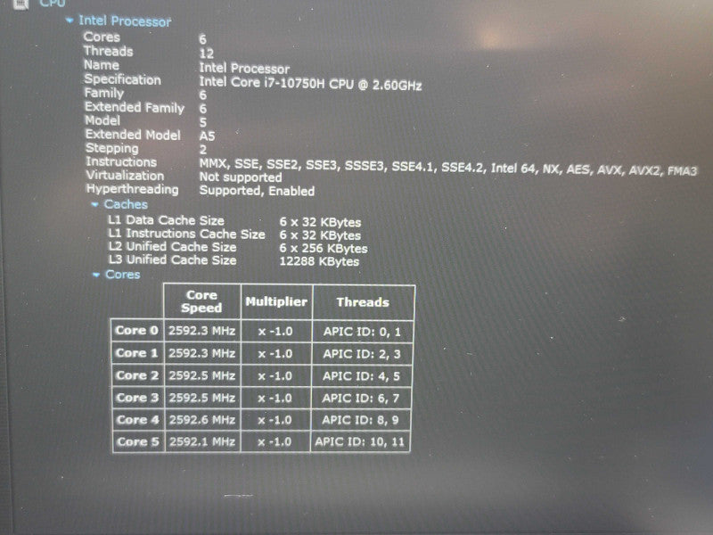 Lenovo ThinkPad T15p i7-10750H  GTX 1050 16GB DDR4 256GB SSD  β Lap200