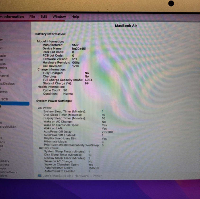 Apple MacBook Air 13" 2017 i5-5350U 8GB RAM 256GB SSD