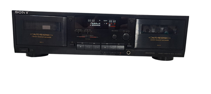 Vintage Sony TC-WR590 Dual Cassette Deck| READ