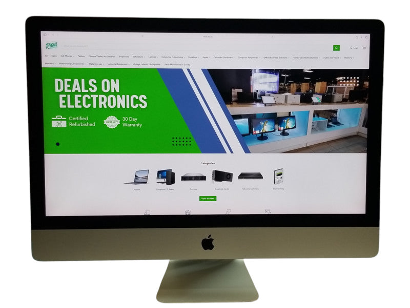 Apple iMac 27" Retina 5K 2019, i9-9900K CPU 3.60GHz, 40GB RAM - 500GB A2115