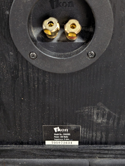IKON CM6200L 2-Way 8ohm Tower Speakers with Built in Subwoofer  -