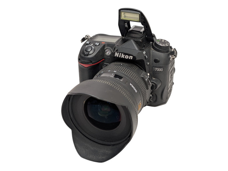 Nikon D7000 Digital Camera  with Sigma EX 10-20mm 1:3.5 DC HSM Lens  -