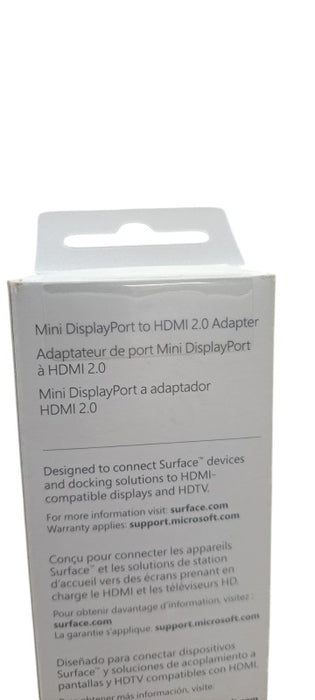 Brand New Microsoft Surface 1819 Mini DisplayPort to HDMI 2.0 Adapter
