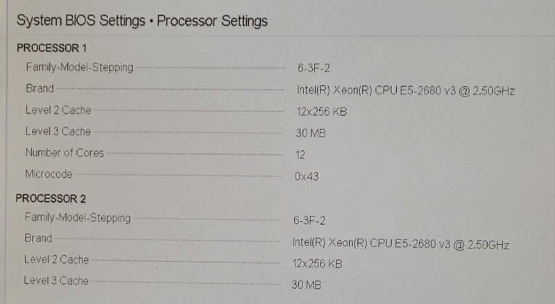 Dell PowerEdge R730xd - 2x Xeon E5-2680 v3, 64GB DDR4, H730 Mini, 2x 1100W