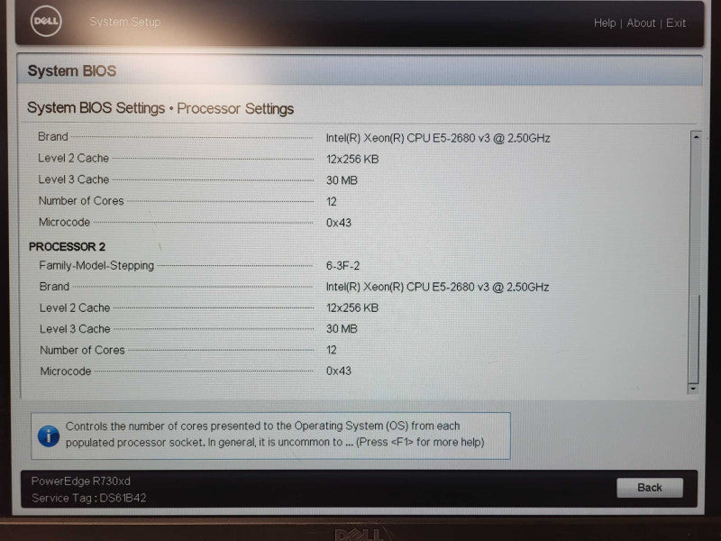 Dell PE R730xd 2U 3.5" 2x E5-2680 v3 @2.5GHz 64GB DDR4 H730 Mini 2x PSU $