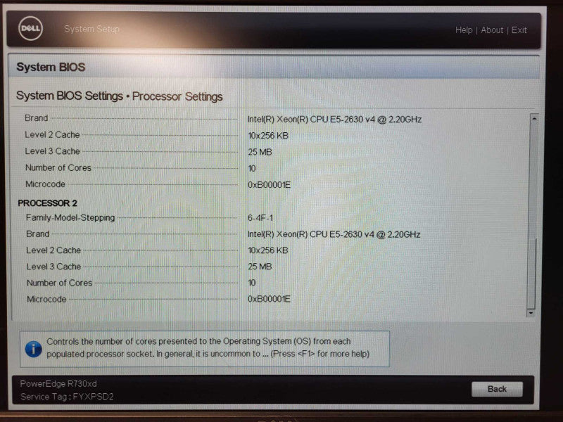 Dell PE R730xd 2U 3.5" 2x E5-2630 v4 @2.2GHz 32GB DDR4 H730 Mini 2x PSU READ $