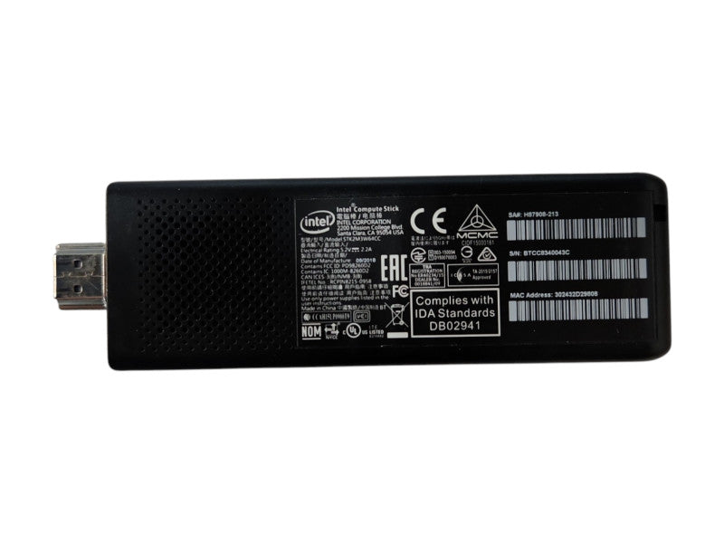 Intel STK2M364CC Compute Stick | Core M3-6Y30 900MHz 4GB RAM 64GB eMMC