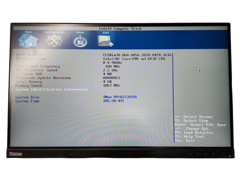 Intel STK2M364CC Compute Stick | Core M3-6Y30 900MHz 4GB RAM 64GB eMMC