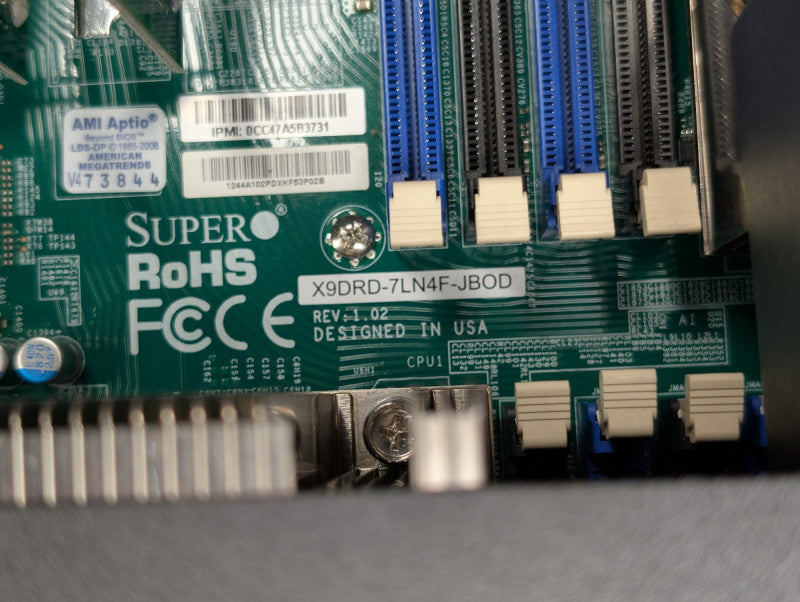 Supermicro Storage Server CSE-826 X9DRD-7LN4F-JBOD 12x 3.5 inch bay -