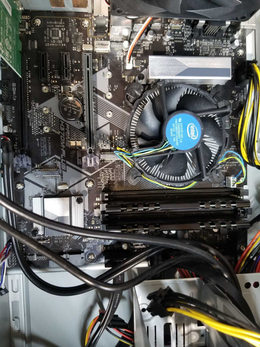 Custom Tower With ASUS H370M-PLUS, Intel i5-9400 CPU 2.90GHz, 16GB RAM