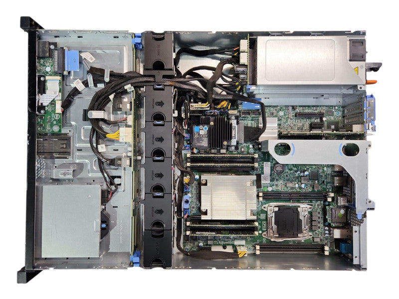 Dell PE R530 2U 8x3.5", Xeon E5-2620 v3, 64GB DDR4, H730P Mini, 2x 750W PSU