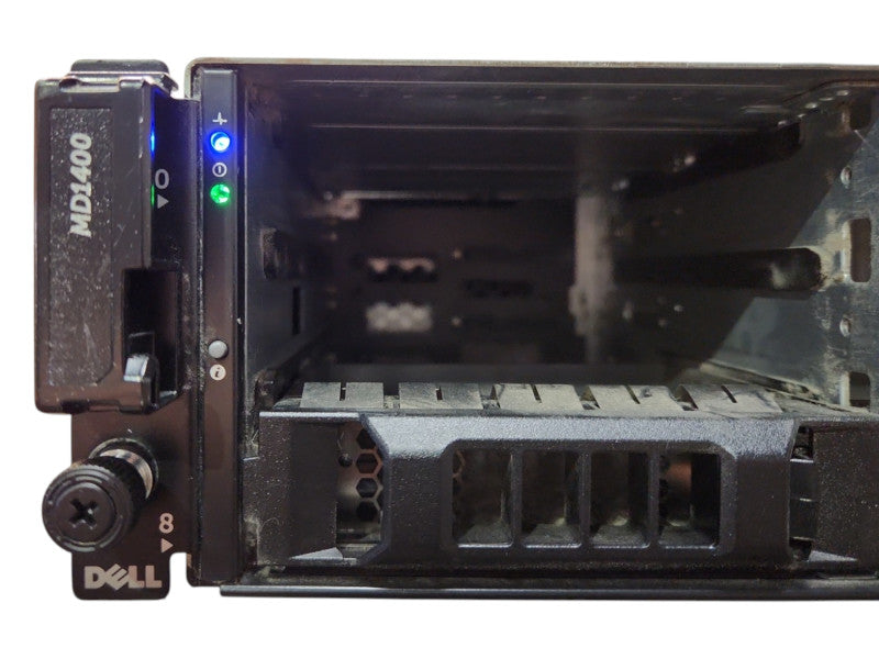 Dell PowerVault Storage MD1400 w/ 2x 12G-SAS-4 Controller, 2x PSU