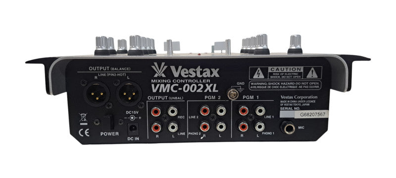 Vestax VMC-002XL 2 Channel Scratch Mixer / Mixing Controller| READ