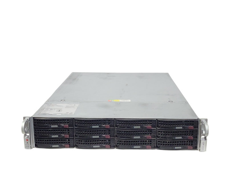 SuperMicro X10SRW-F 2U Xeon E5-2640v4 2.40GHz, 64GB DDR4 SAS9380-8e, 2x PSU _