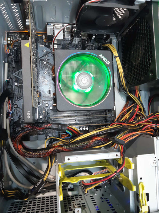 MG Custom Tower Prime B450M-A AMD Ryzen 7 3700X 8-Core 32GB DDR4 P2000 GPU