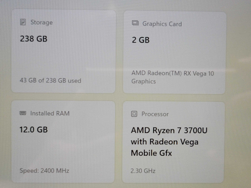Asus ZenBook Flip 14 Ryzen 7 3700U 12GB RAM RX Vega 10 256GB SSD β Lap200