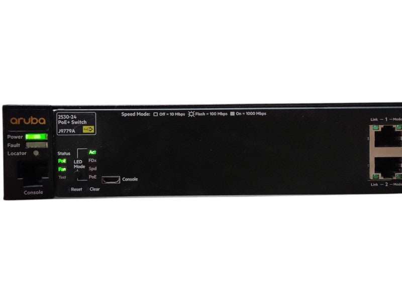 HP Aruba 2530 24 PoE+ Managed Network Switch - J9779A