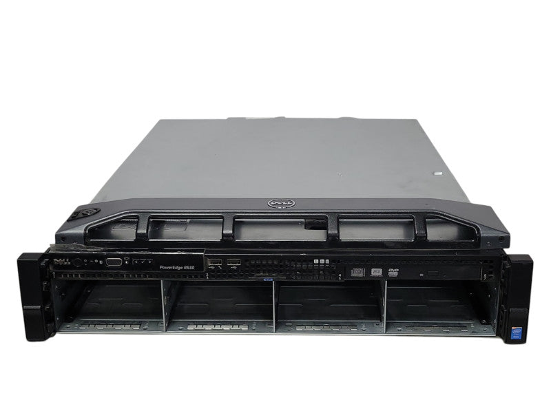 Dell PE R530 2U, 1x Xeon E5-2620v3 2.40GHz 8GB DDR4, H730 Mini, 2x 750W PSU _