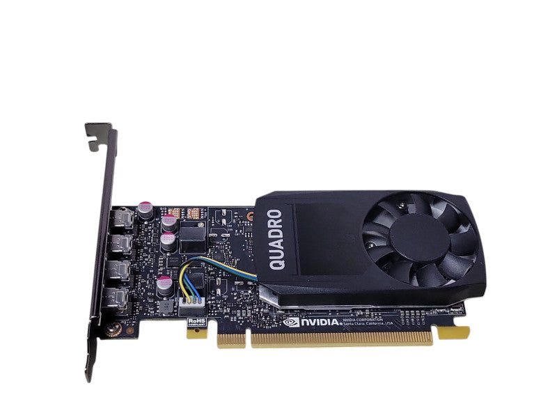 NVIDIA Quadro P1000 4GB DDR5 Graphics Card Low Profile Full Bracket _