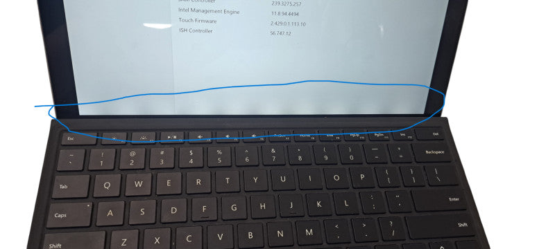 Microsoft Surface Pro 1796| i5-7300U|8GB RAM|250GB SSD| READ
