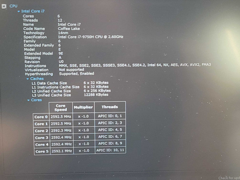 Lenovo Legion Y540-151RH i7-9750H 16GB DDR4 RTX 2060 256GB SSD READ β Lap200
