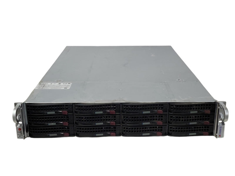 Supermicro 826JBOD CSE-826BE1C-R741JBOD with 12x 3.5" HDD Caddies, 2x PSU _