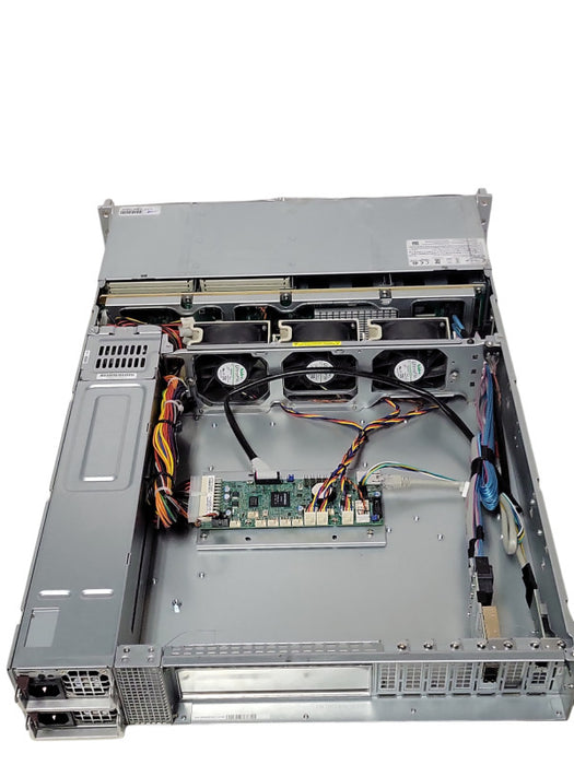 Supermicro 826JBOD CSE-826BE1C-R741JBOD with 12x 3.5" HDD Caddies, 2x PSU _