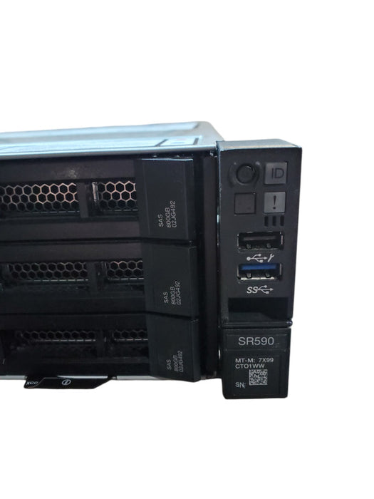 Lenovo ThinkSystem SR590 2x Xeon Silver 4116 64GB DDR4 930-16i - No HDD