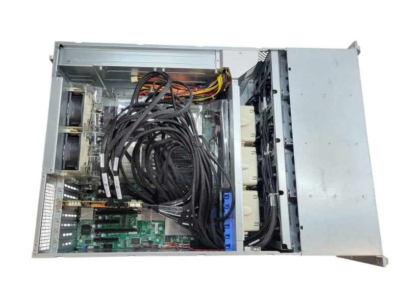 Supermicro X8DAH - 2x Xeon E5620 24GB DDR3 NO HDD Adaptec 52445 2x900W PSU %