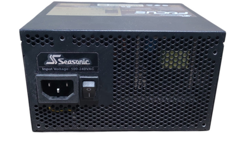 Seasonic Focus GM-550 Semi-Modular 550W PSU | SSR-550FM | 80 Plus Gold