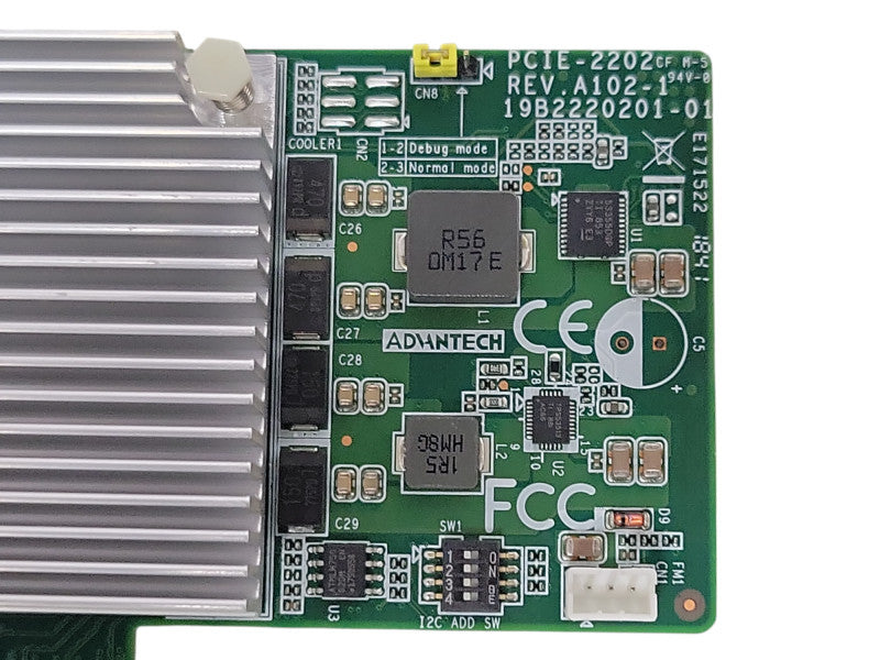 Advantech PCIE-2202 is a low-profile quad port 10GE Ethernet network adapte Q_
