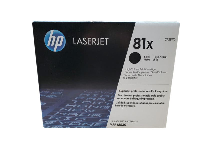 HP LaserJet 81X CF281X High Volume Print Cartridge Black - New