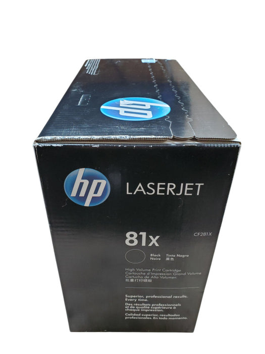 HP LaserJet 81X CF281X High Volume Print Cartridge Black - New