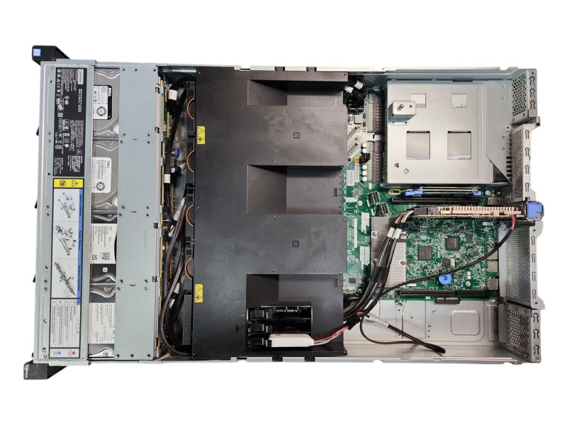 Lenovo SR590 2U 12x3.5", 2x Xeon Silver 4116,128GB DDR4, 4x4TB SAS, 930-16i