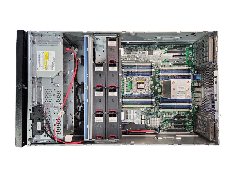 HP PROLIANT ML350 GEN9 Barebone w/ 1x Heatsink, No CPU/RAM/HDD/PSU, READ